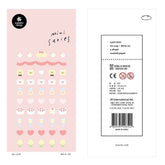 Stationery - Mini Bear and Cake Paper Sticker - Goodie Goodie